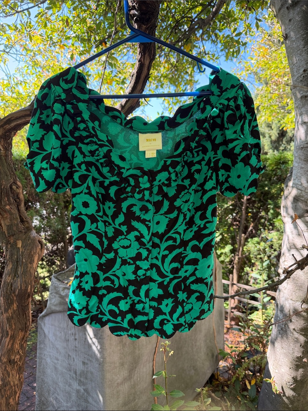 Maeve Short Sleeve Blouse size 4